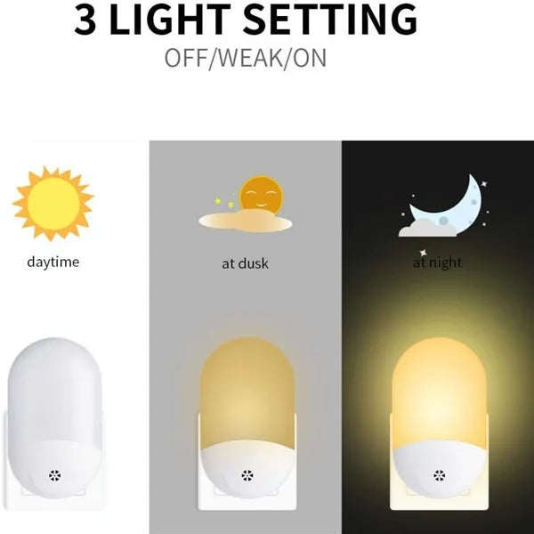 Motion Sensor Plug-in Night Light