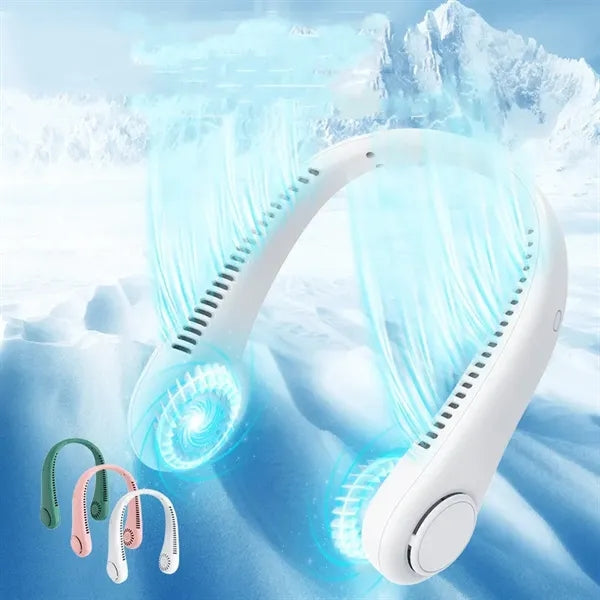 Rechargeable Neck Fan Hands Free USB