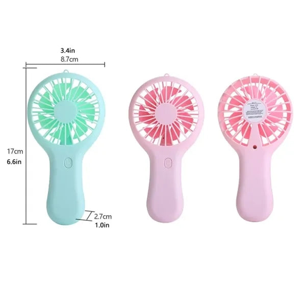 Handheld Portable Desktop Fan With Base