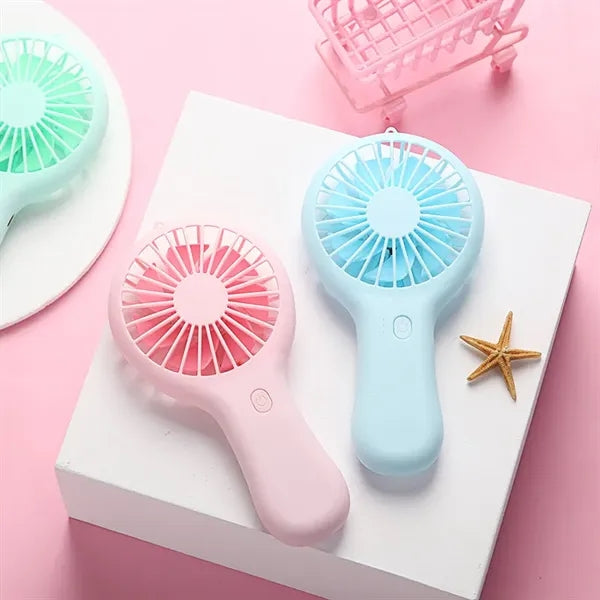 Handheld Portable Desktop Fan With Base