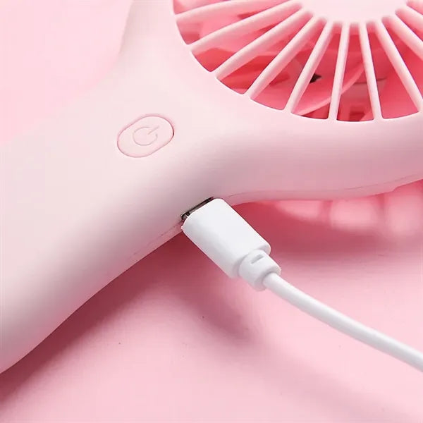 Handheld Portable Desktop Fan With Base