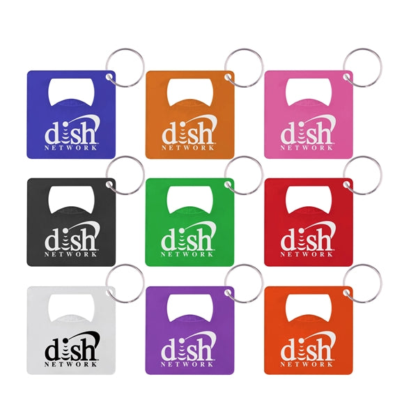 Large square shape bottle opener
