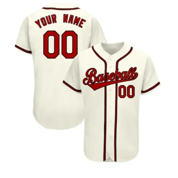 Button-up Baseball Jersey (Full-color Dye Sublima