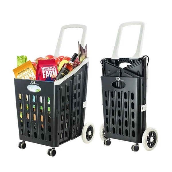 Hand Truck Foldable Trolley Portable Shopping Cart