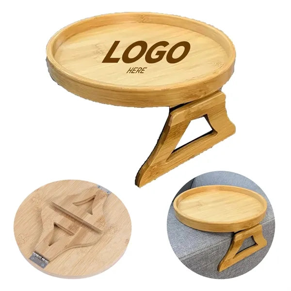 Bamboo Cozy Sofa Armrest Tray