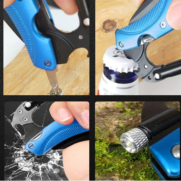 Multifunction Carabiner w/ Knife