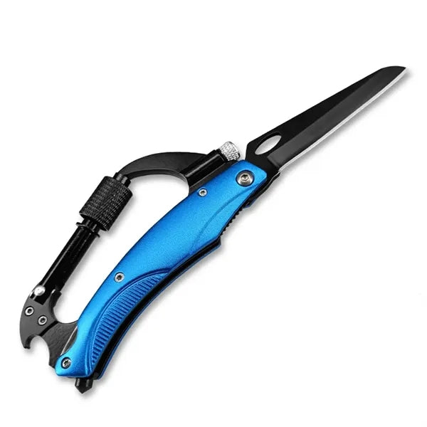 Multifunction Carabiner w/ Knife