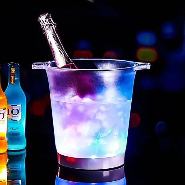Light Up Your Party W/ The 169Oz Led Glow Ice Bucket