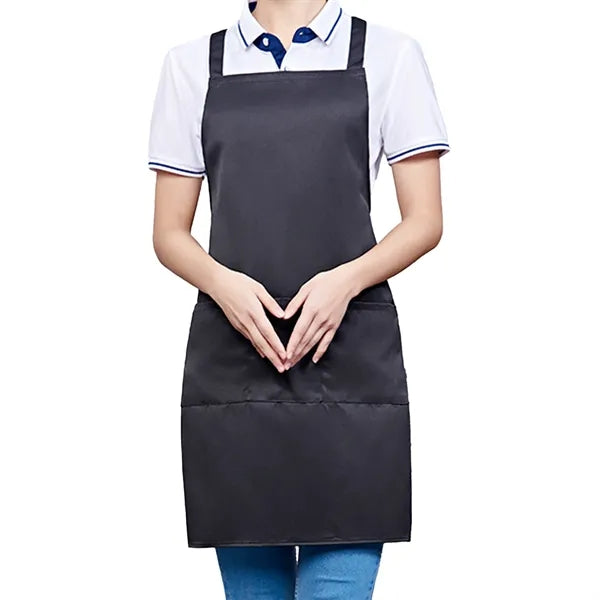 Adjustable Kitchen Apron w/2 Pockets