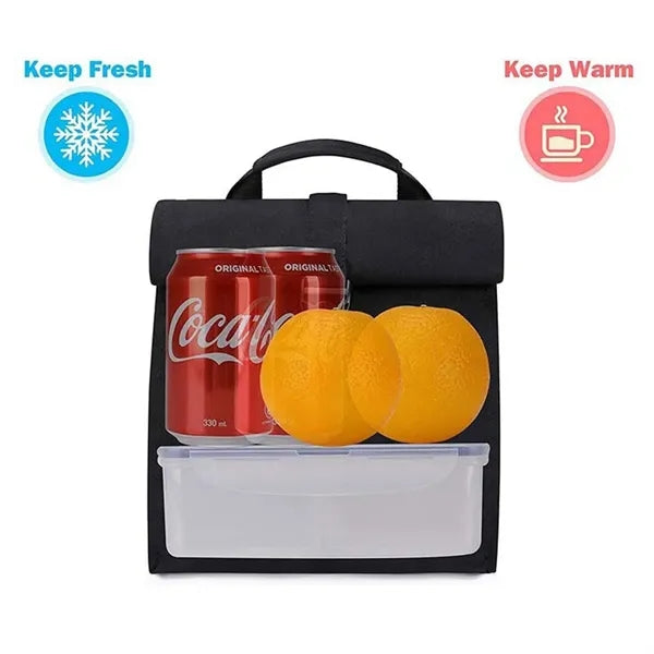Folding Buckle Oxford Cloth Lunch Box Bag