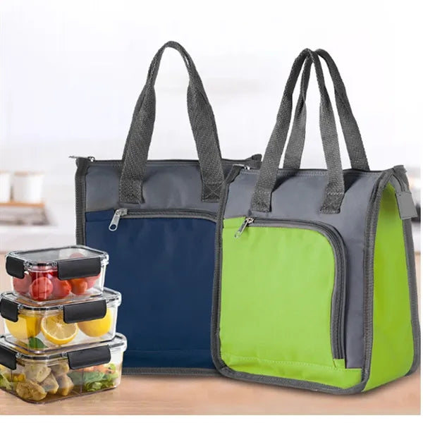 7L Oxford Insulated Lunch Bag Waterproof Thermal Tote