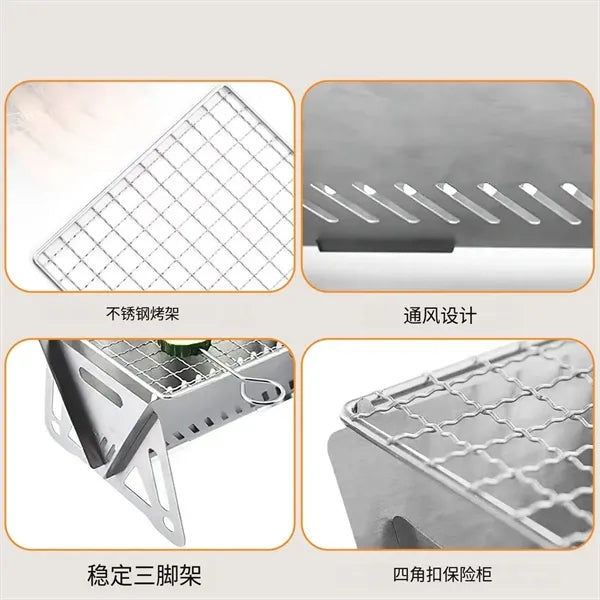 Detachable Portable Mini BBQ Carbon Grill