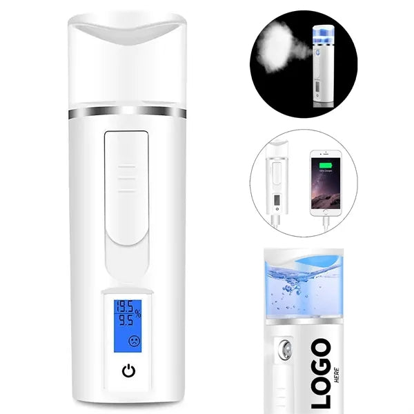 2 in 1 Facial Mist Sprayer with Power Bank
