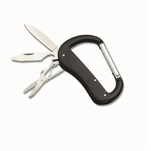 Metal D-type Multifunctional Climbing Carabiner