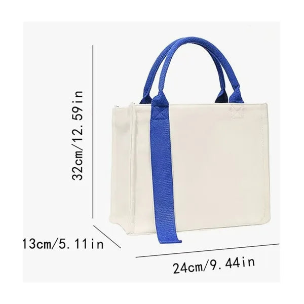 Portable Canvas Tote Bag