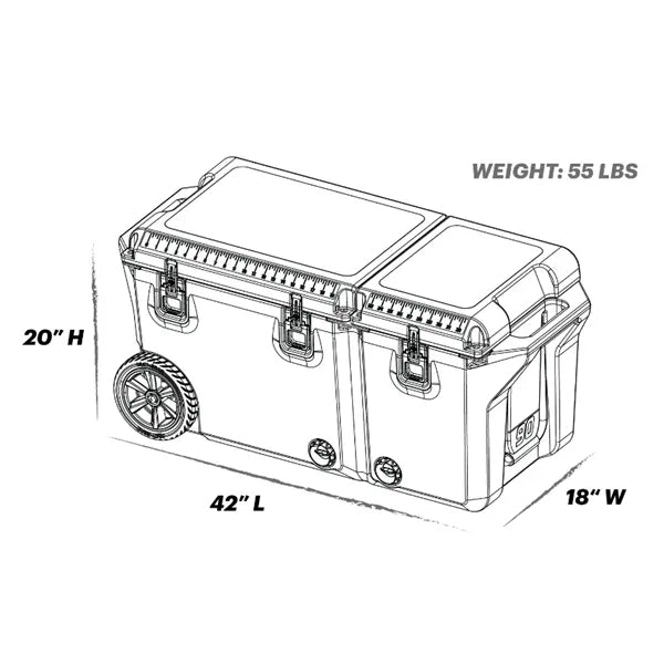 WYLD Gear 90 Quart Freedom Series Cooler