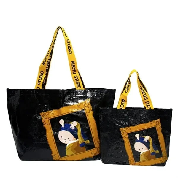 Laminated PP Woven Bag Custom Printed