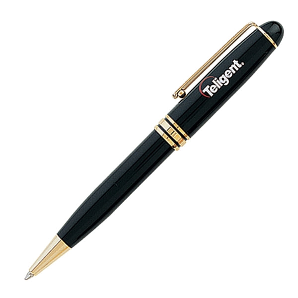Danish-I Luxury Ballpoint Pen with Gold Accents