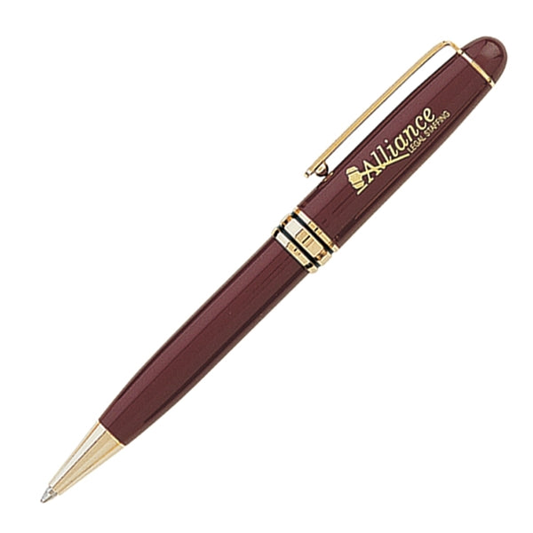 Danish-I Luxury Ballpoint Pen with Gold Accents
