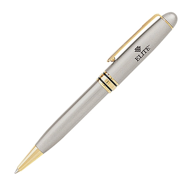 Danish-II Luxury Ballpoint Pen with Gold Accents