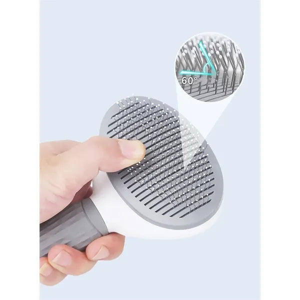 Retractable One-touch Hair Remover Comb for Pet Cats and Dog