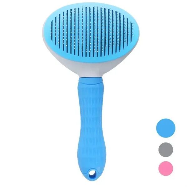 Retractable One-touch Hair Remover Comb for Pet Cats and Dog