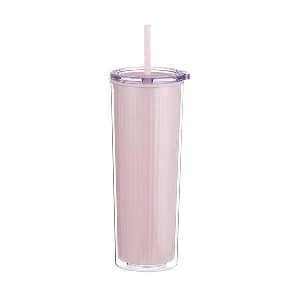 24.34 oz Double-Layer Straw Cup