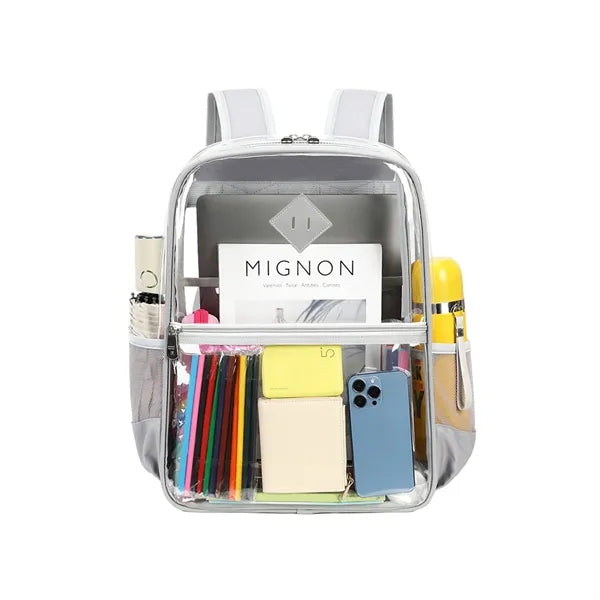 Heavy Duty PVC Transparent Backpack