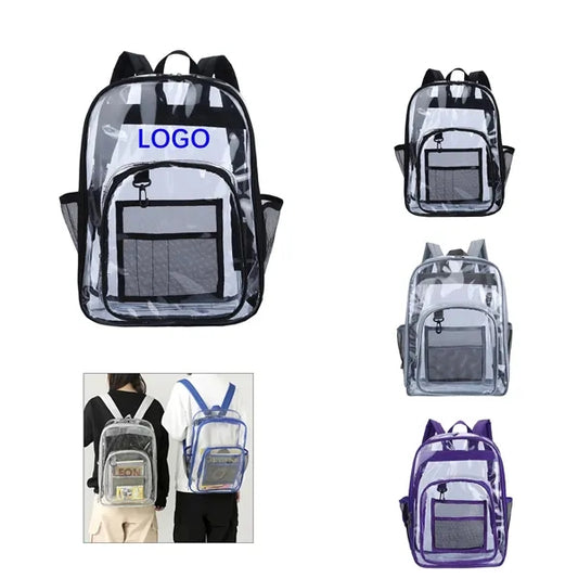 Clear Backpack Heavy Duty PVC Bag