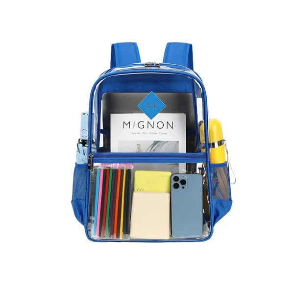 Heavy Duty PVC Transparent Backpack