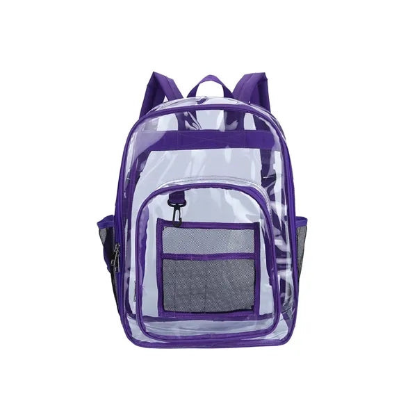 Clear Backpack Heavy Duty PVC Bag