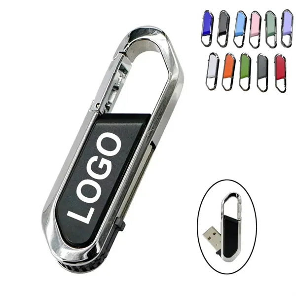 Carabiner USB Flash Drive - 2GB