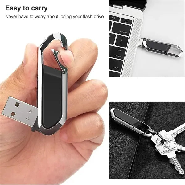 Carabiner USB Flash Drive - 2GB