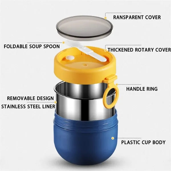Stainless Steel Oats Jars
