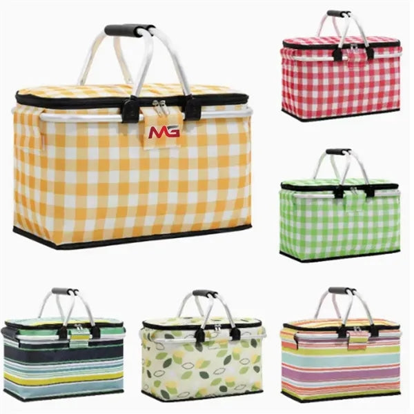 Folding Picnic Basket