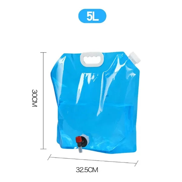 Collapsible Water Container With Spigot