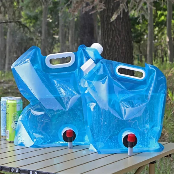 Collapsible Water Container With Spigot