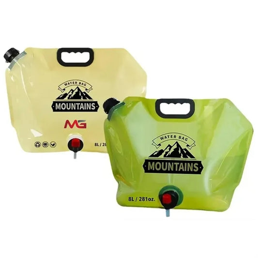 Collapsible Water Container Bag With Spigot