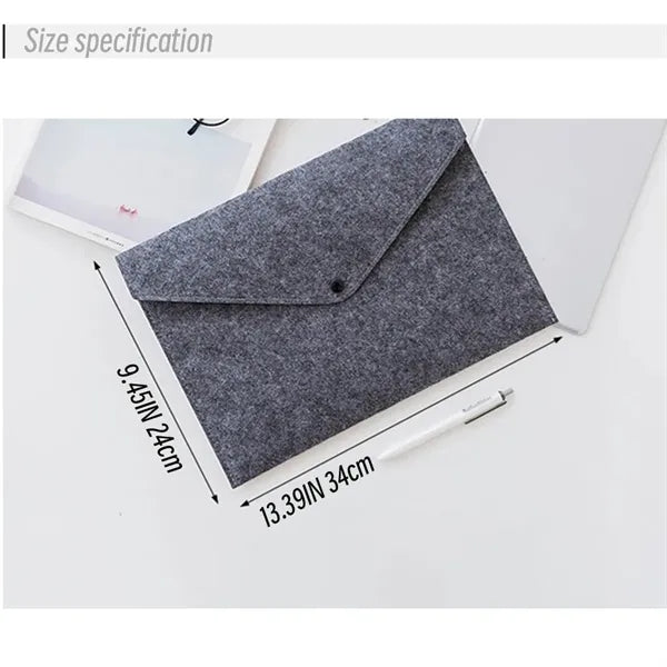 Felt A4 Document Folder