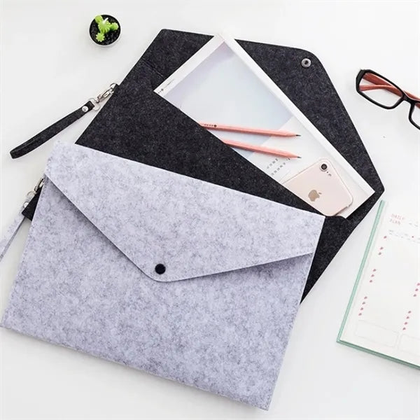 Felt A4 Document Folder