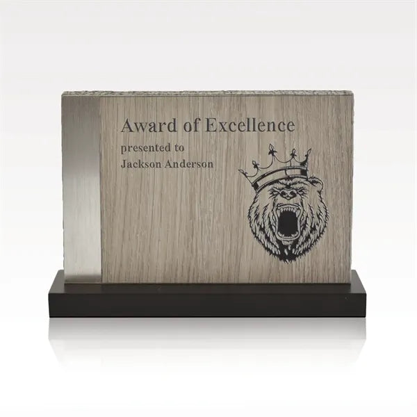 Wood & Silver Award Themis