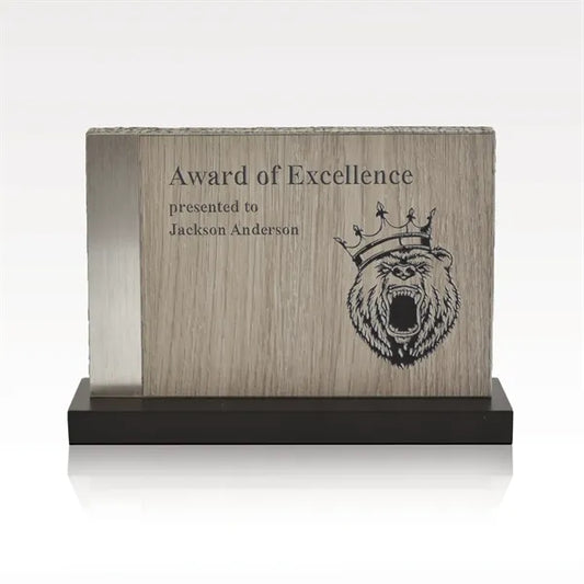 Wood & Silver Award Themis