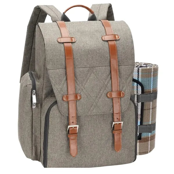 4-Person Insulated Cooler Picnic Backpack
