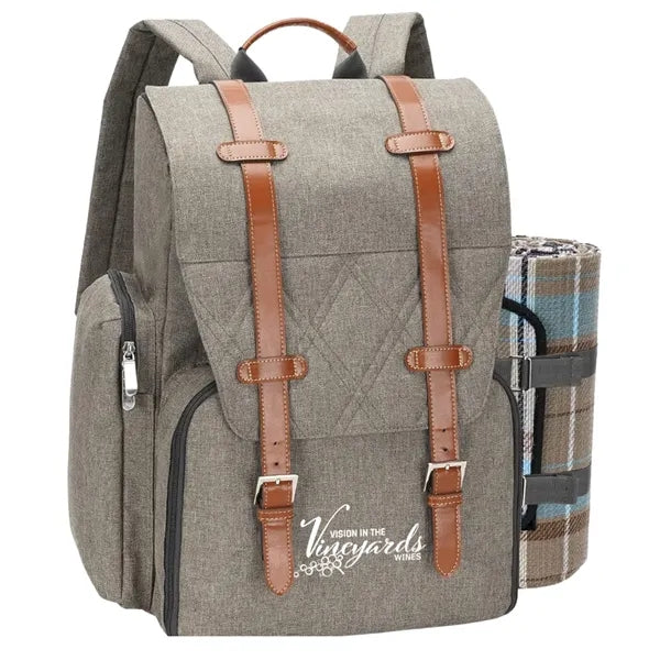 4-Person Insulated Cooler Picnic Backpack