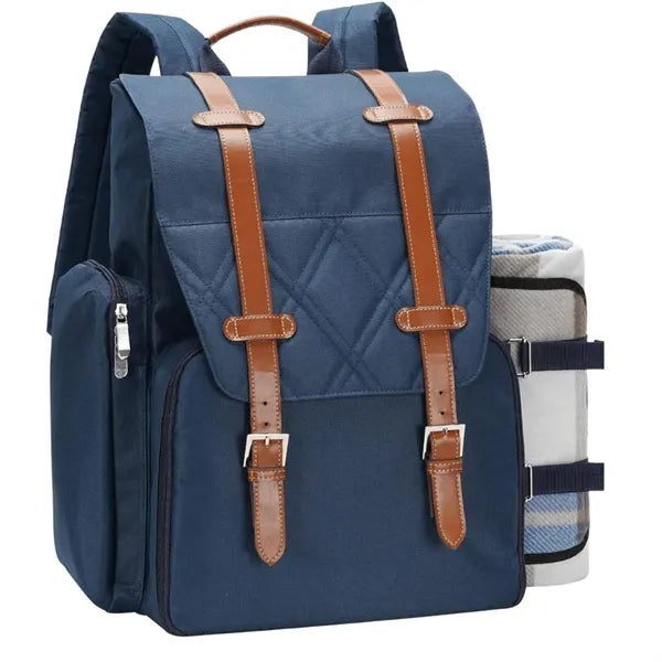 4-Person Insulated Cooler Picnic Backpack