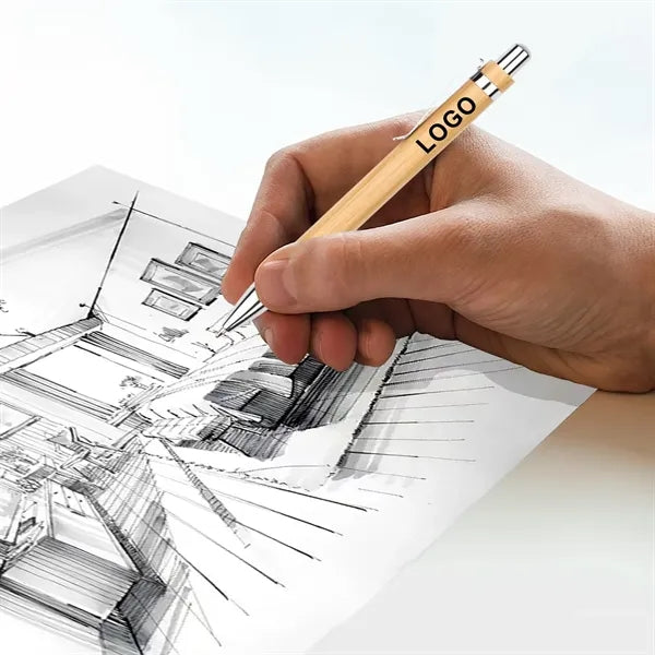 Eco Friendly Bamboo Ballpoint Pen For Office School Business