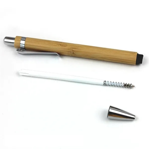 Eco Friendly Bamboo Ballpoint Pen For Office School Business