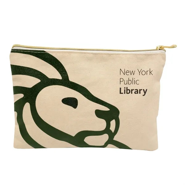 Canvas Zippered Pouch