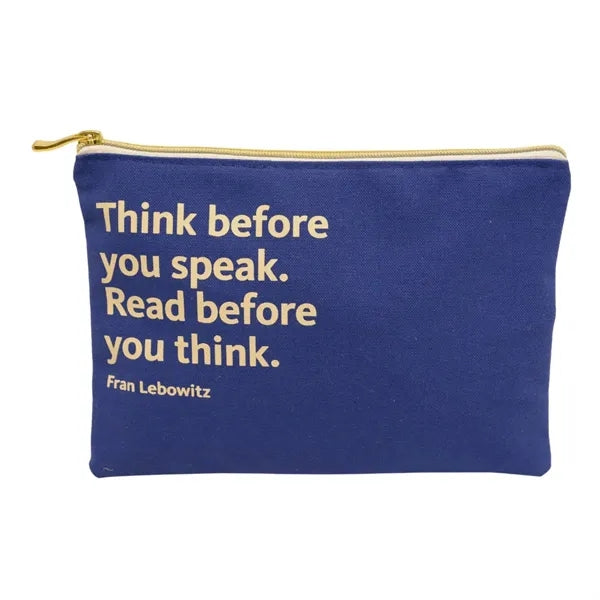Canvas Zippered Pouch