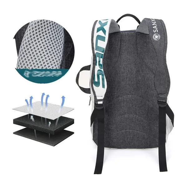 Multifunctional Outdoor Sports Tennis Bag with Shoe Packet